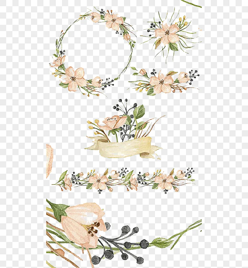 png clipart watercolor painting creative market pink flowers hand painted flowers pink flo