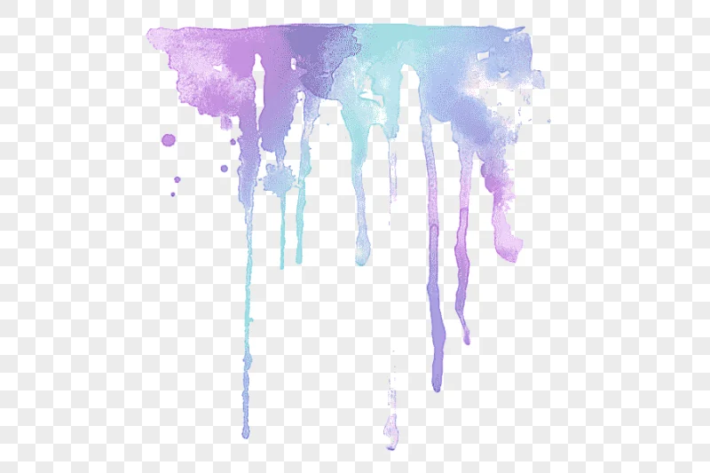 png clipart watercolor painting drip painting art acuarela purple blue