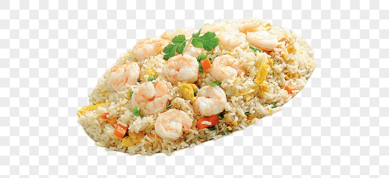 png clipart white ceramic plate filled with fried rice thai fried rice nasi goreng yangzho