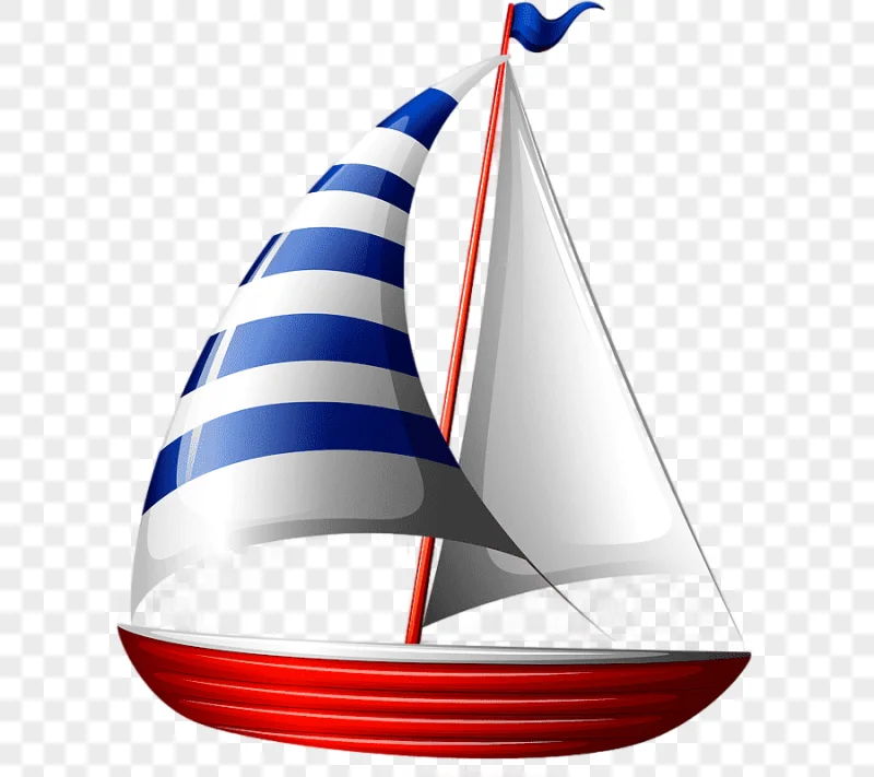 png clipart yacht cartoon sailboat cartoon character blue