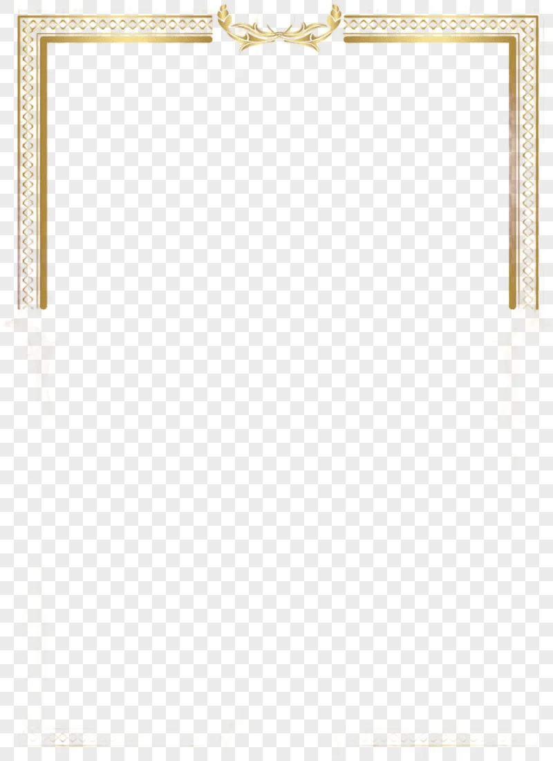 png clipart yellow area pattern gold border frame gold colored boarder screenshot rectangl
