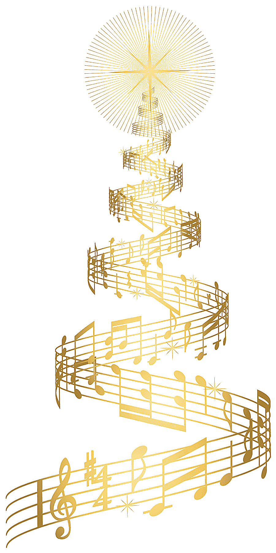 png clipart christmas tree christmas ornament golden music christmas tree text decor