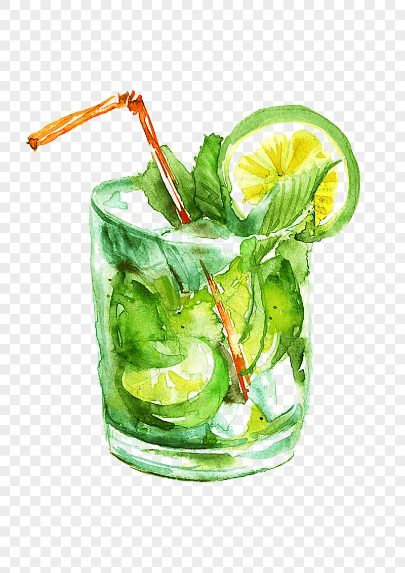 png clipart citrus juice mojito juice cocktail caipirinha drawing hand drawn lemon juice w