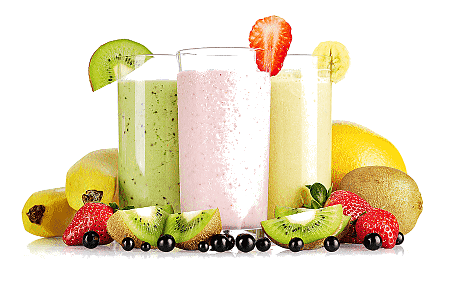 png clipart clear drinking glasses and assorted fruits milkshake smoothie juice fruit bana