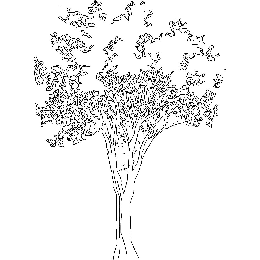 png clipart dwg autocad tree architecture drawing tree leaf landscape