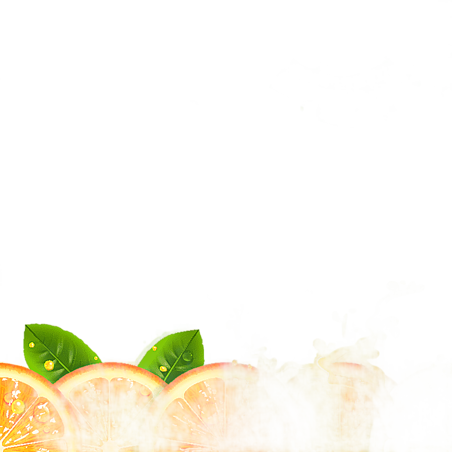 png clipart fresh orange with juice background 03