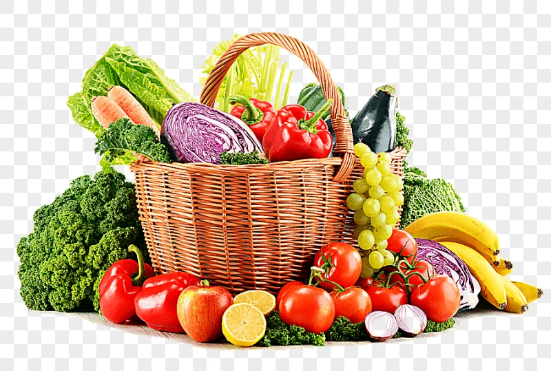 png clipart fruit and vegetable basket organic food juice vegetable fruit basket vegetable