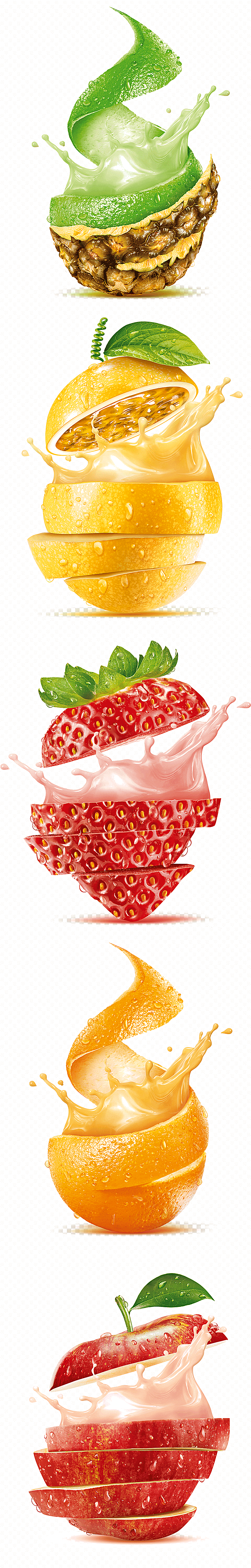 png clipart fruit juice collection creative fruit