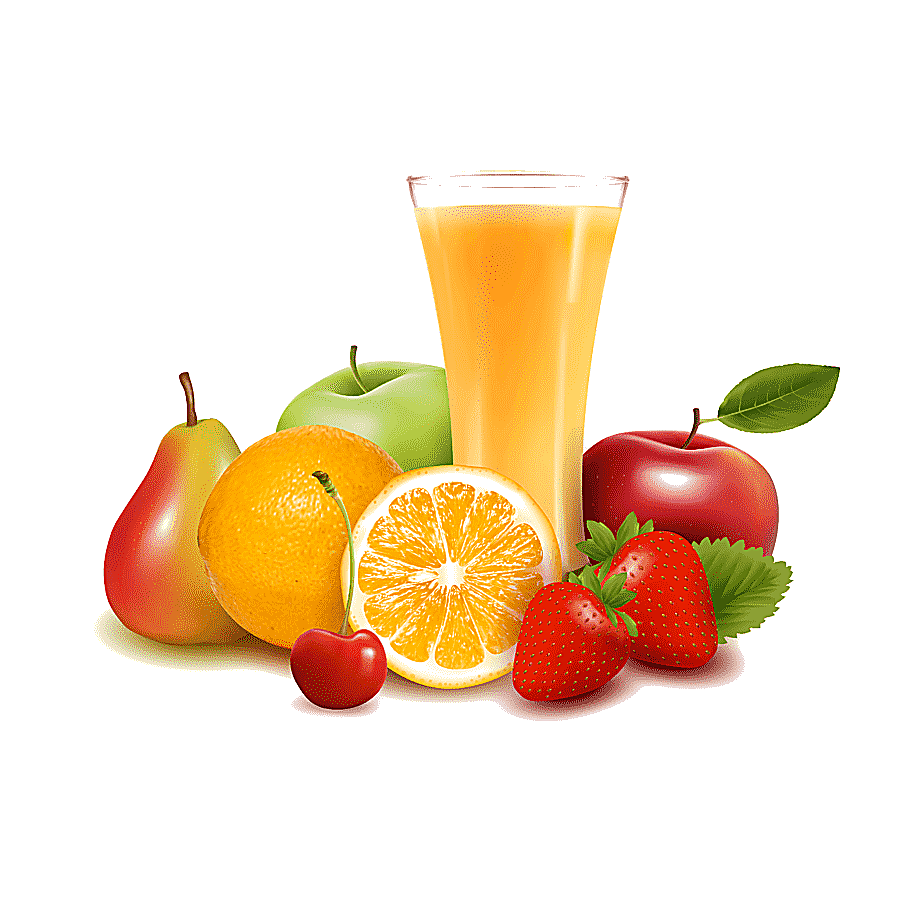 png clipart fruits lot orange juice apple juice fruit fresh fruit and orange juice materia