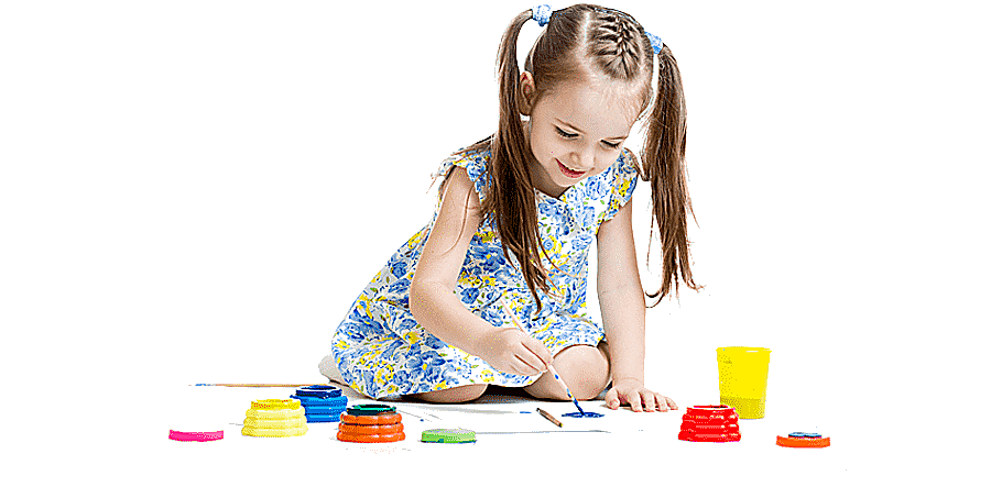 png clipart girl playing paint pre school education child student kids painting child todd