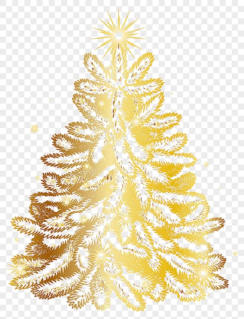 png clipart gold christmas tree illustration christmas tree gold christmas gold tree decor