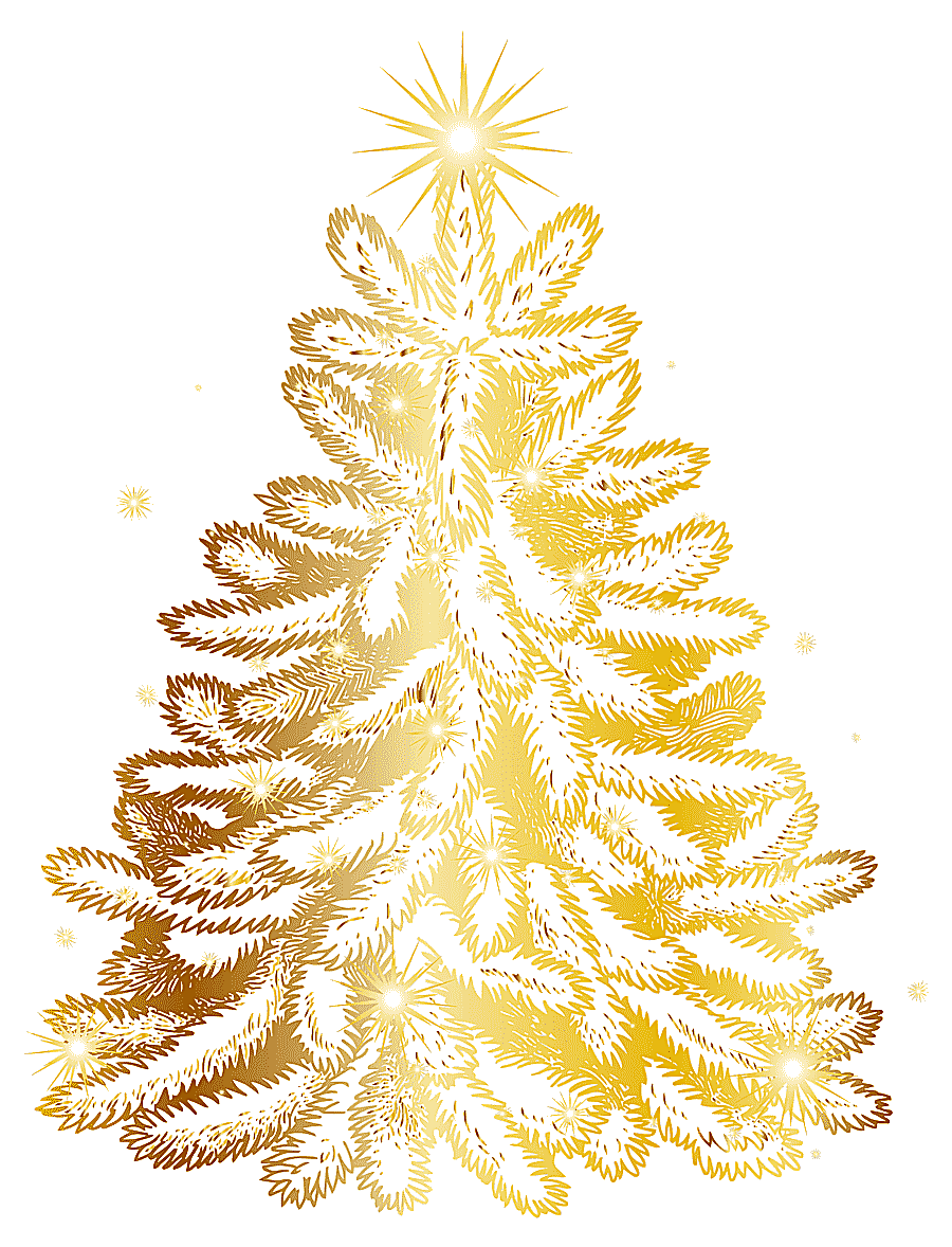 png clipart gold christmas tree illustration christmas tree gold christmas gold tree decor