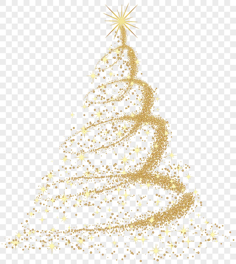 png clipart gold glitter art idyllwild christmas tree dragons rise paper deco christmas tr