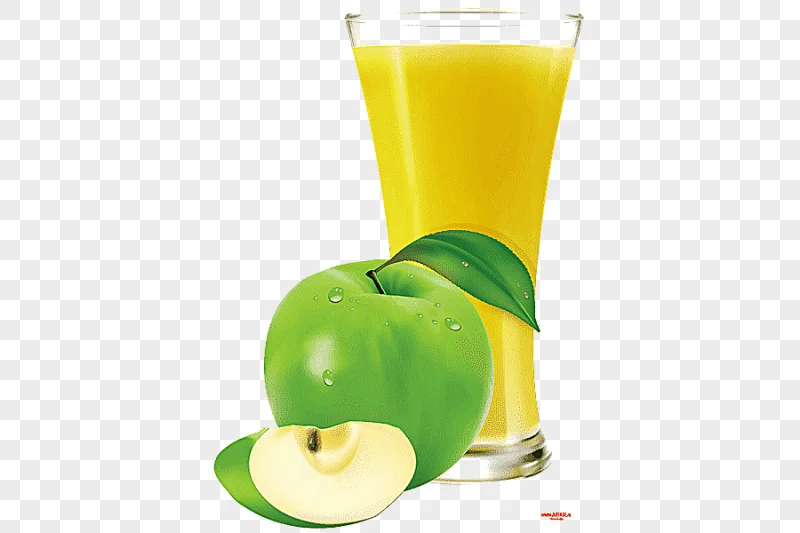 png clipart green apple fruit and glass of juice illustration sugarcane juice orange juice
