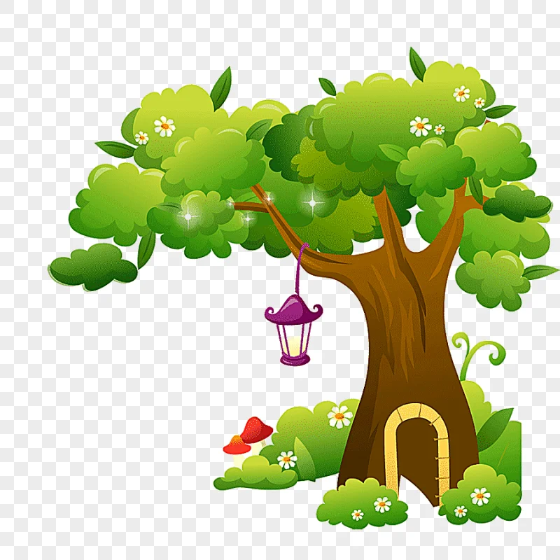 png clipart green tree illustration cartoon illustration cartoon tree comics child