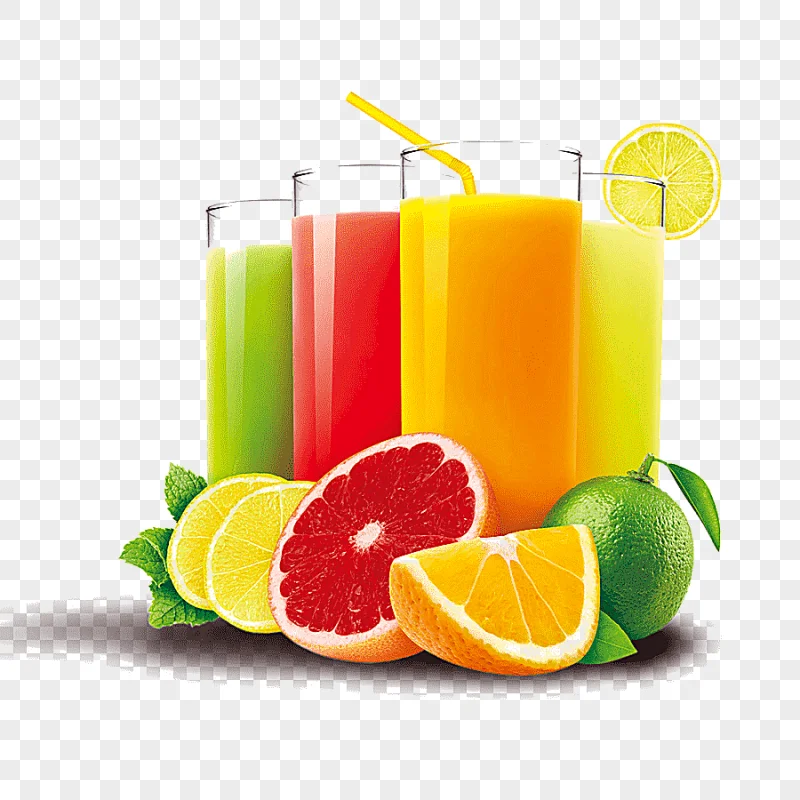 png clipart ice cream juice soft drink milkshake fruit juice four assorted flavor juices i