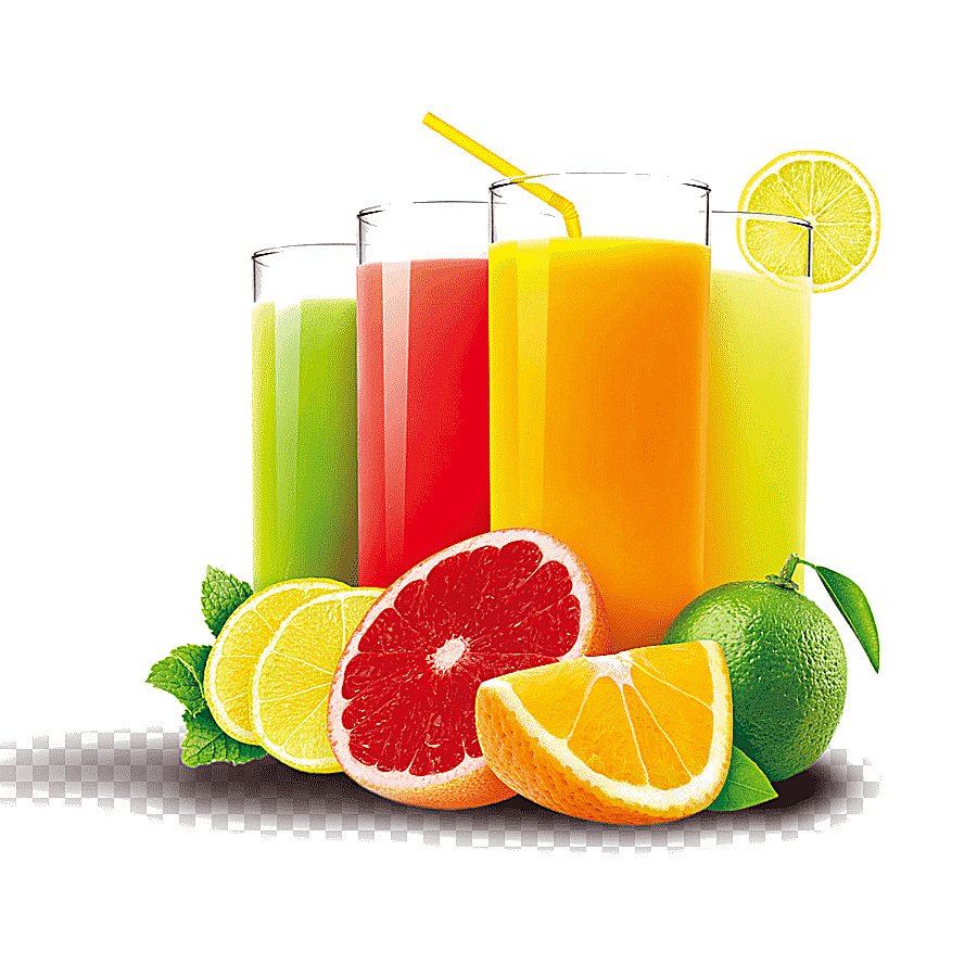 png clipart ice cream juice soft drink milkshake fruit juice four assorted flavor juices i