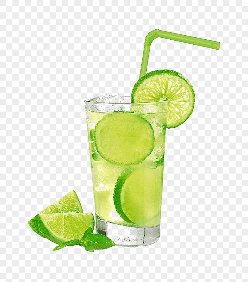 png clipart mojito caipirinha cocktail juice cachaxe7a ice lemon juice slices on lime on d