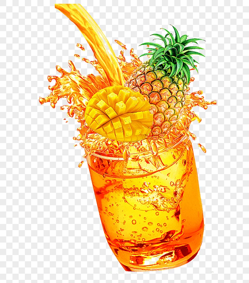 png clipart orange juice mai tai pineapple jus dananas creative juices food orange
