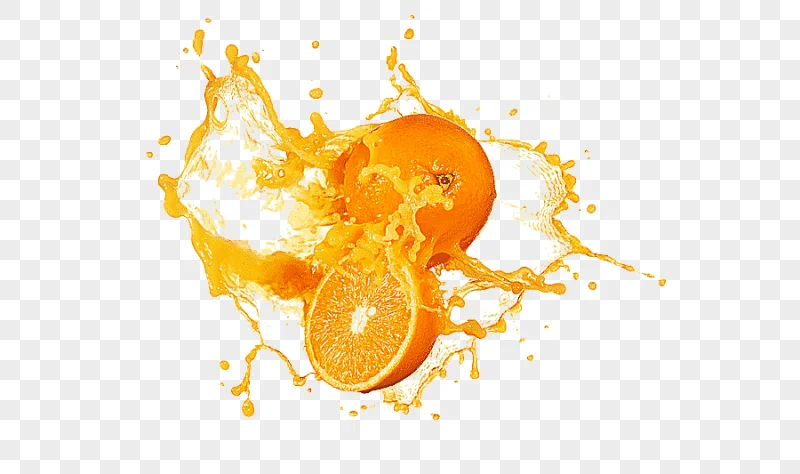 png clipart orange juice punch graphy oranges and orange juice splash collision color spla