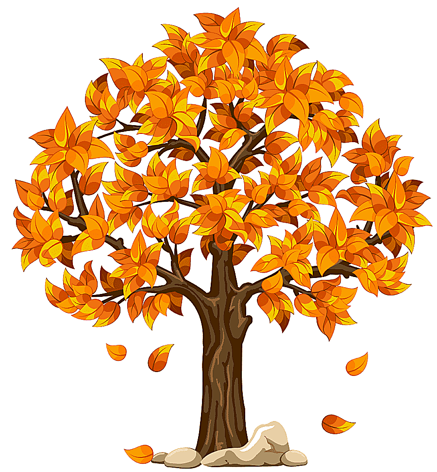 png clipart orange leaf tree illustration autumn tree fall orange leaf branch