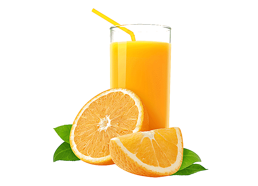 png clipart orange liquid filled drinking glass with yellow straw orange juice apple juice