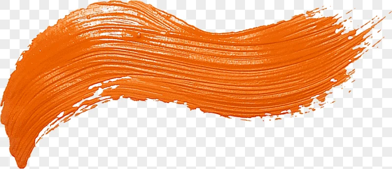 png clipart orange paint brush stroke brush watercolor painting bonbones orange color