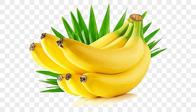 png clipart six ripe banana juice banana powder flavor fruit yellow bananas natural foods