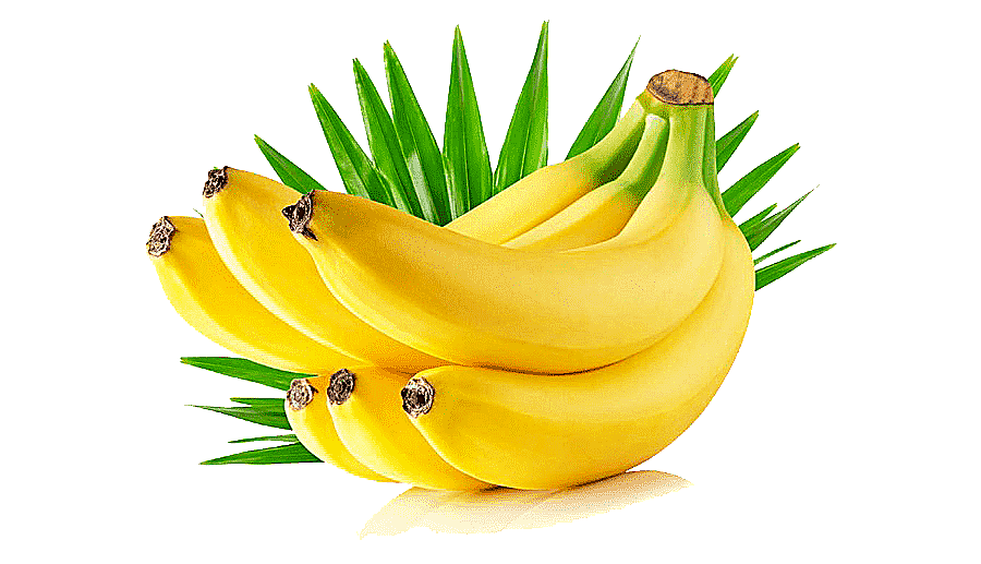 png clipart six ripe banana juice banana powder flavor fruit yellow bananas natural foods