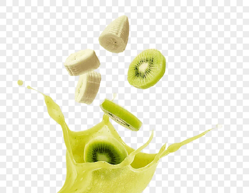 png clipart sliced banana and kiwi juice milkshake smoothie fruit fruit juices splash food