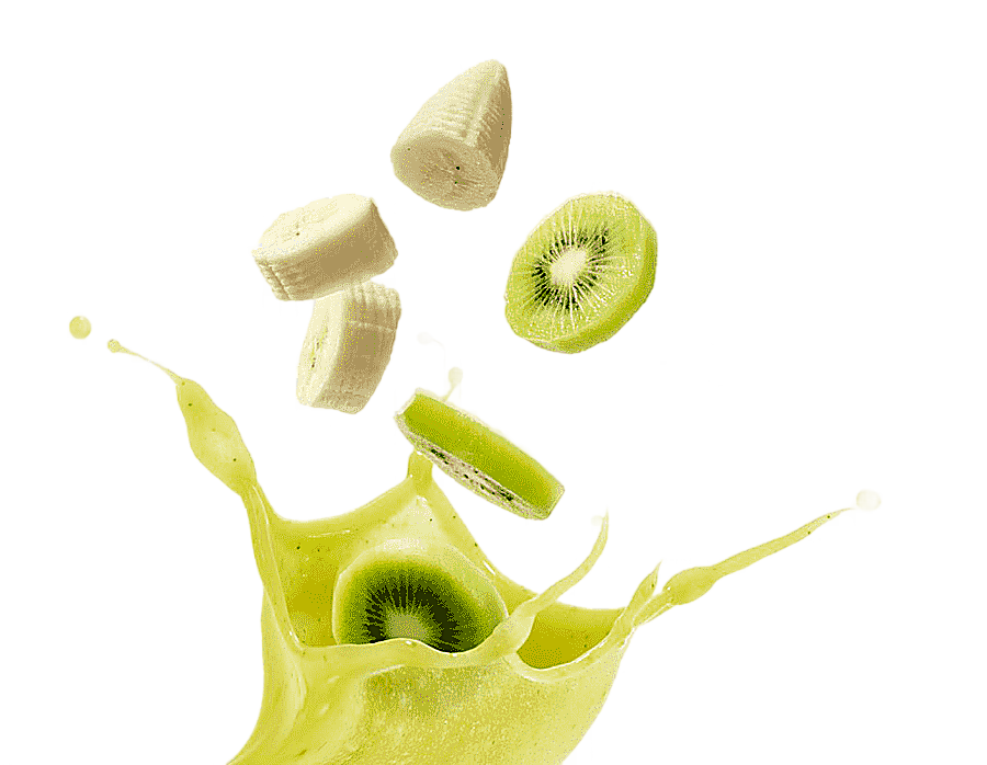 png clipart sliced banana and kiwi juice milkshake smoothie fruit fruit juices splash food