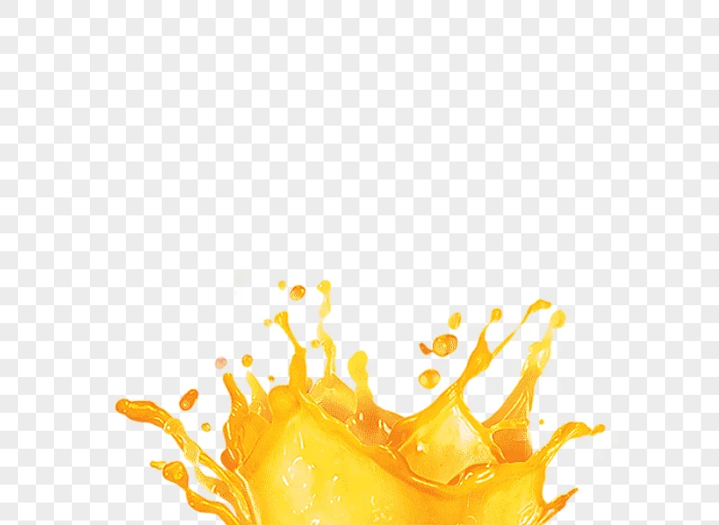 png clipart splash of yellow liquid orange juice gelatin dessert apple juice cheesecake fr