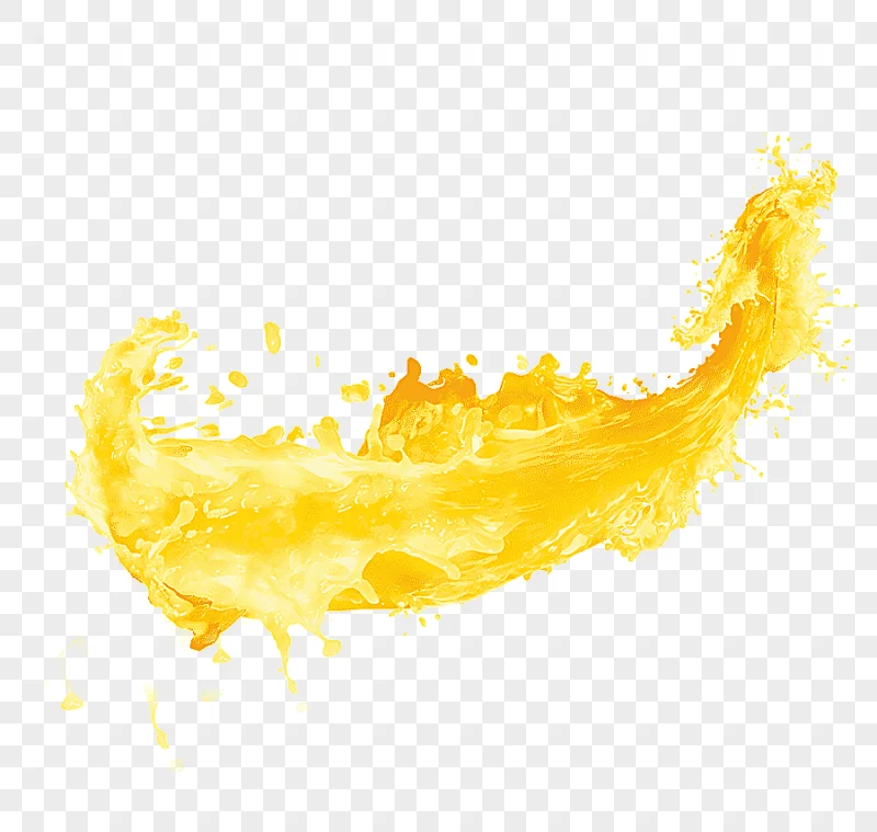 png clipart splashing the juice yellow water spray