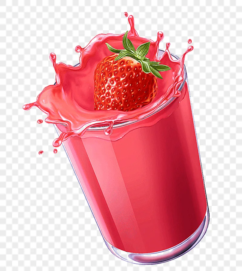 png clipart strawberry juice illustration orange juice milkshake soft drink smoothie food