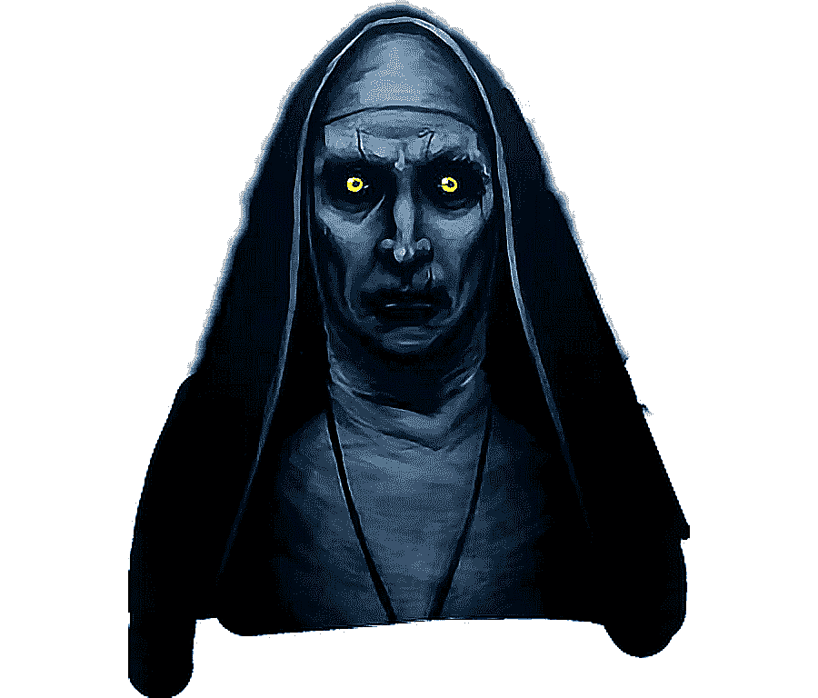 png clipart the nun demon nun valac painting the conjuring painting canvas fictional chara