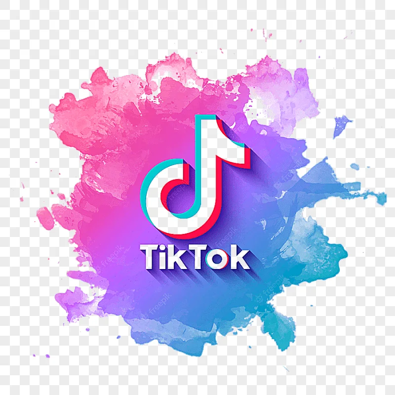 png clipart tiktok logo paint social media icons