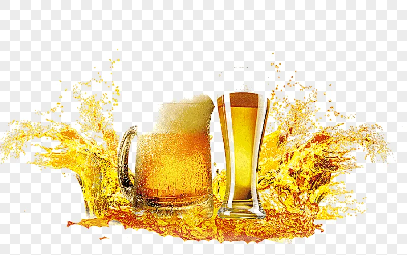 png clipart two beer mugs with liquid beer juice keg drink beer wine glass champagne
